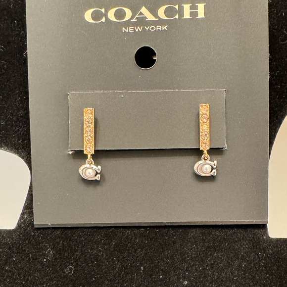 ❤️Coach Earrings (Pierced) Classic - Picture 5 of 5